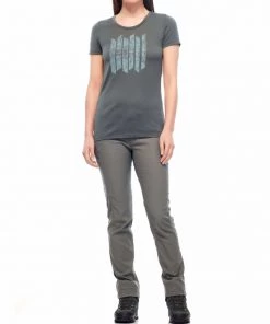 Icebreaker Merino Tech Lite Womens T-Shirt Grey L -Cheap Icebreaker Shop 104153001 4 1