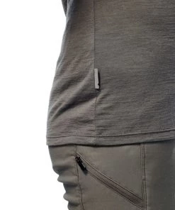 Icebreaker Merino Tech Lite Womens T-Shirt Grey L -Cheap Icebreaker Shop 104153001 6 1