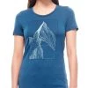 Icebreaker Merino Tech Lite Womens T-Shirt At My Peak Blue L 2 Icebreaker Merino Tech Lite Womens T-Shirt At My Peak Blue L -Cheap Icebreaker Shop 104155402 2