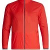 Icebreaker Mens Cool-Lite Incline Windbreaker Jacket Chili Red/Monsoon XL -Cheap Icebreaker Shop 104176601 1 2