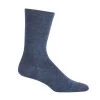 Icebreaker Merino Lifestyle Fine Gauge Crew Socks Fathom Heather/Midnight Navy S/M -Cheap Icebreaker Shop 104186401 1