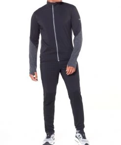 Icebreaker Mens Merino Tech Trainer Hybrid Jacket Black/Jet Heather M 9 Icebreaker Mens Merino Tech Trainer Hybrid Jacket Black/Jet Heather M -Cheap Icebreaker Shop 104298001 4 1