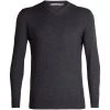 Icebreaker Mens Merino Shearer V Neck Sweater Char Heather 2XL