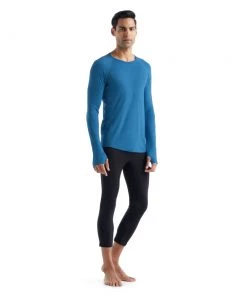 Icebreaker Merino 150 Zone Mens LS Crewe Top Blue 13 Icebreaker Merino 150 Zone Mens LS Crewe Top Blue -Cheap Icebreaker Shop 104347351 4