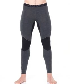 Icebreaker Merino BodyfitZone 260 Mens Thermal Leggings Black