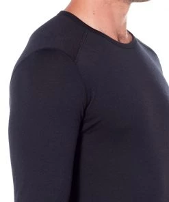 Icebreaker Mens Merino 200 Oasis LS Crewe Shirt Black 9 Icebreaker Mens Merino 200 Oasis LS Crewe Shirt Black -Cheap Icebreaker Shop 104365001 5 1