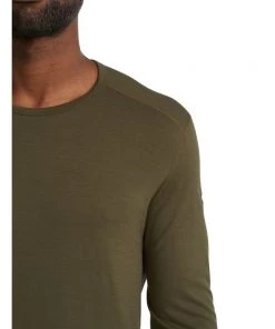 Icebreaker Merino 200 Oasis Long Sleeve Crewe Mens Thermal Top Loden 12 Icebreaker Merino 200 Oasis Long Sleeve Crewe Mens Thermal Top Loden -Cheap Icebreaker Shop 104365069 4 1