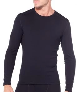 Icebreaker Merino 260 Tech Mens Jersey Black