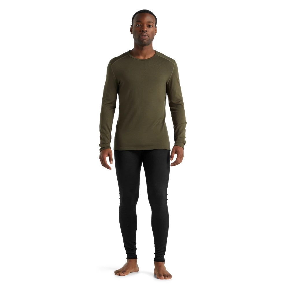 Icebreaker Merino 260 Tech LS Crewe Mens Top Olive 4 Icebreaker Merino 260 Tech LS Crewe Mens Top Olive - Image 2