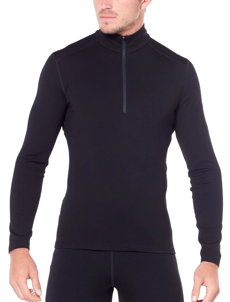 Icebreaker Merino 260 Tech Half Zip Mens Jersey Black 3 Icebreaker Merino 260 Tech Half Zip Mens Jersey Black