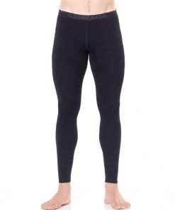 Icebreaker Mens Merino 260 Tech Leggings Black