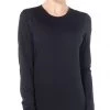 Icebreaker Womens Merino 200 Oasis LS Crewe Shirt Black -Cheap Icebreaker Shop 104375001 2