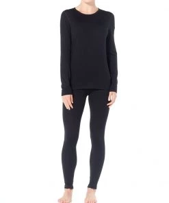 Icebreaker Womens Merino 260 Tech LS Crewe Black 8 Icebreaker Womens Merino 260 Tech LS Crewe Black -Cheap Icebreaker Shop 104387001 4