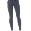 Icebreaker Merino BodyfitZone 260 Zone Womens Leggings Jet Heather/Black/Snow -Cheap Icebreaker Shop 104396001 2
