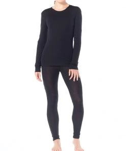 Icebreaker Womens Merino 175 Everyday LS Crewe Black 8 Icebreaker Womens Merino 175 Everyday LS Crewe Black -Cheap Icebreaker Shop 104471001 4