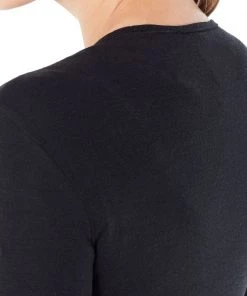Icebreaker Womens Merino 175 Everyday LS Crewe Black 9 Icebreaker Womens Merino 175 Everyday LS Crewe Black -Cheap Icebreaker Shop 104471001 5