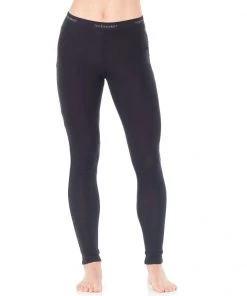 Icebreaker Womens Merino 175 Everyday Leggings Black