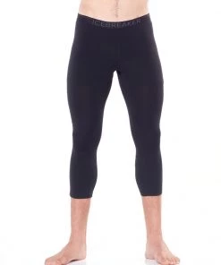 Icebreaker Mens Merino 200 Zone Legless Trousers Black/Mineral M