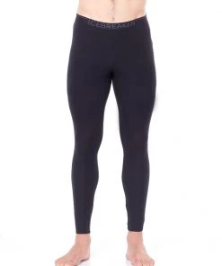 Icebreaker Mens Merino 175 Everyday Leggings Black
