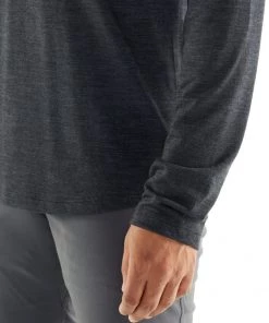 Icebreaker Sphere Merino Hybrid Mens Long Sleeve Shirt Black M 13 Icebreaker Sphere Merino Hybrid Mens Long Sleeve Shirt Black M -Cheap Icebreaker Shop 104569001 7