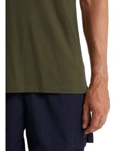 Icebreaker Merino Cool-Lite Sphere Mens T-Shirt Deep Olive 2XL -Cheap Icebreaker Shop 104570069 8