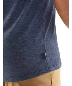 Icebreaker Merino Cool-Lite Sphere Short Sleeve Crewe T-Shirt Midnight Navy Heather 12 Icebreaker Merino Cool-Lite Sphere Short Sleeve Crewe T-Shirt Midnight Navy Heather -Cheap Icebreaker Shop 104570401 6 1