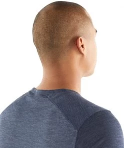 Icebreaker Merino Hybrid Sphere Mens T-Shirt Blue Heather Medium 13 Icebreaker Merino Hybrid Sphere Mens T-Shirt Blue Heather Medium -Cheap Icebreaker Shop 104570401 7