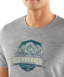 Icebreaker Merino Tech Lite Short Sleeve Crewe Cook Crest Mens T-Shirt Metro Heather 2XL 11 Icebreaker Merino Tech Lite Short Sleeve Crewe Cook Crest Mens T-Shirt Metro Heather 2XL -Cheap Icebreaker Shop 104578001 6 1
