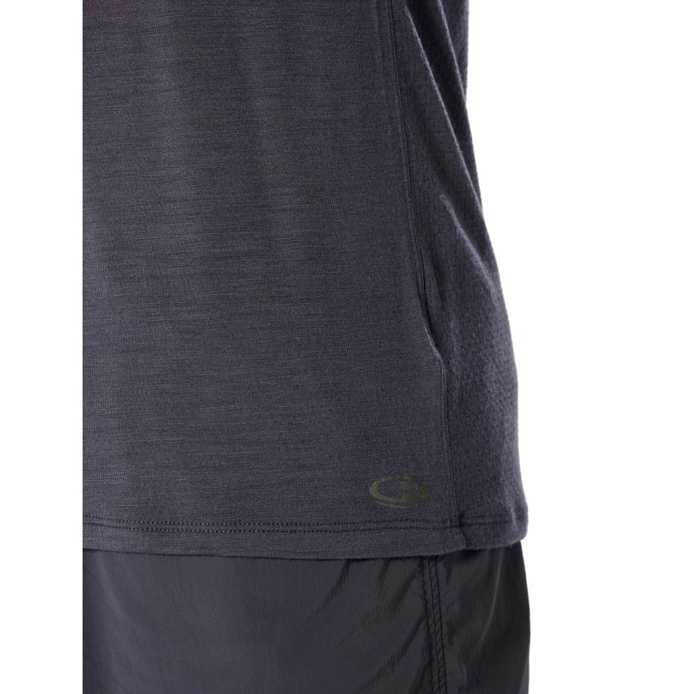 Icebreaker Merino Hybrid Amplify Mens Tank Dark Grey 2XL 5 Icebreaker Merino Hybrid Amplify Mens Tank Dark Grey 2XL - Image 3