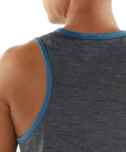 Icebreaker Merino Hybrid Amplify Mens Tank Top Thunder/Panther Heather 2XL 12 Icebreaker Merino Hybrid Amplify Mens Tank Top Thunder/Panther Heather 2XL -Cheap Icebreaker Shop 104584401 6 2