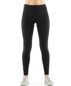 Icebreaker Merino Womens Solace Leggings Black