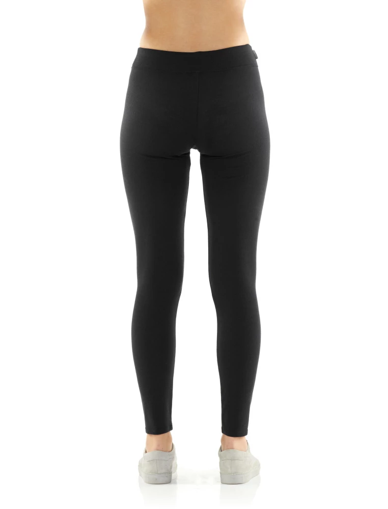 Icebreaker Merino Womens Solace Leggings Black 4 Icebreaker Merino Womens Solace Leggings Black - Image 2