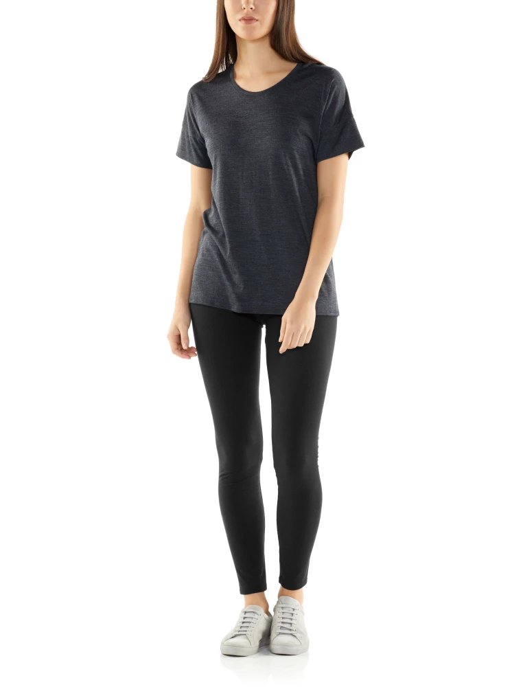 Icebreaker Merino Womens Solace Leggings Black 5 Icebreaker Merino Womens Solace Leggings Black - Image 3