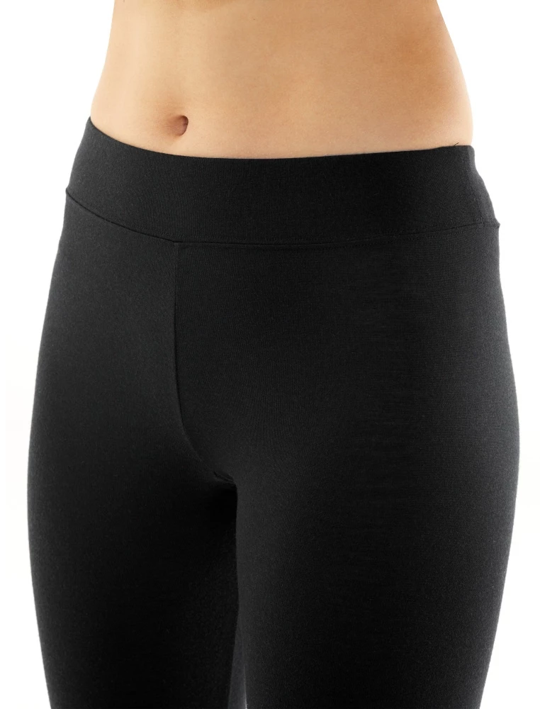 Icebreaker Merino Womens Solace Leggings Black 7 Icebreaker Merino Womens Solace Leggings Black - Image 5