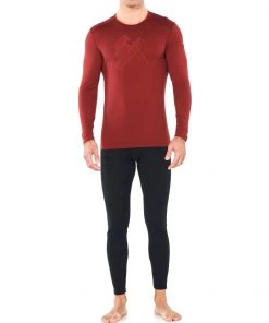 Icebreaker Merino 200 Oasis Mens Long Sleeve Thermal Shirt Cabernet L 9 Icebreaker Merino 200 Oasis Mens Long Sleeve Thermal Shirt Cabernet L -Cheap Icebreaker Shop 104711616 4