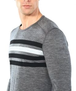 Icebreaker Merino 200 Oasis Mens Thermal Long Sleeve Shirt M -Cheap Icebreaker Shop 104712013 5