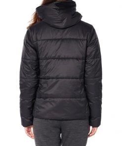 Icebreaker MerinoLOFT Womens Collingwood Hooded Jacket Black -Cheap Icebreaker Shop 104760001 3