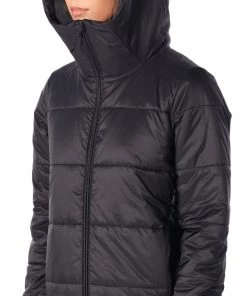 Icebreaker MerinoLOFT Womens Collingwood Hooded Jacket Black -Cheap Icebreaker Shop 104760001 7