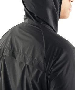 Icebreaker Merino Coriolis II Mens Hooded Windbreaker Black L 14 Icebreaker Merino Coriolis II Mens Hooded Windbreaker Black L -Cheap Icebreaker Shop 104801001 6
