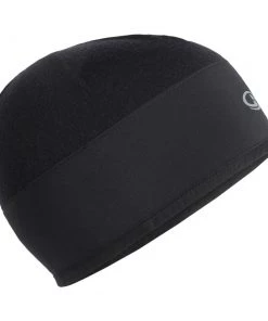 Icebreaker Merino Tech Trainer Hybrid Beanie Black