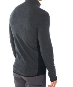 Icebreaker Merino Descender Zip Mens Jersey Black L 12 Icebreaker Merino Descender Zip Mens Jersey Black L -Cheap Icebreaker Shop 104853a01 6 1