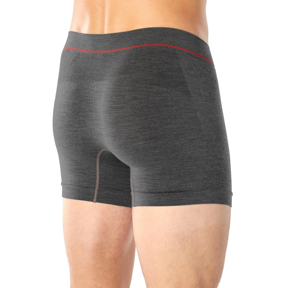 Icebreaker Merino Hybrid Anatomica Seamless Mens Boxers Dark Grey S 6 Icebreaker Merino Hybrid Anatomica Seamless Mens Boxers Dark Grey S - Image 4