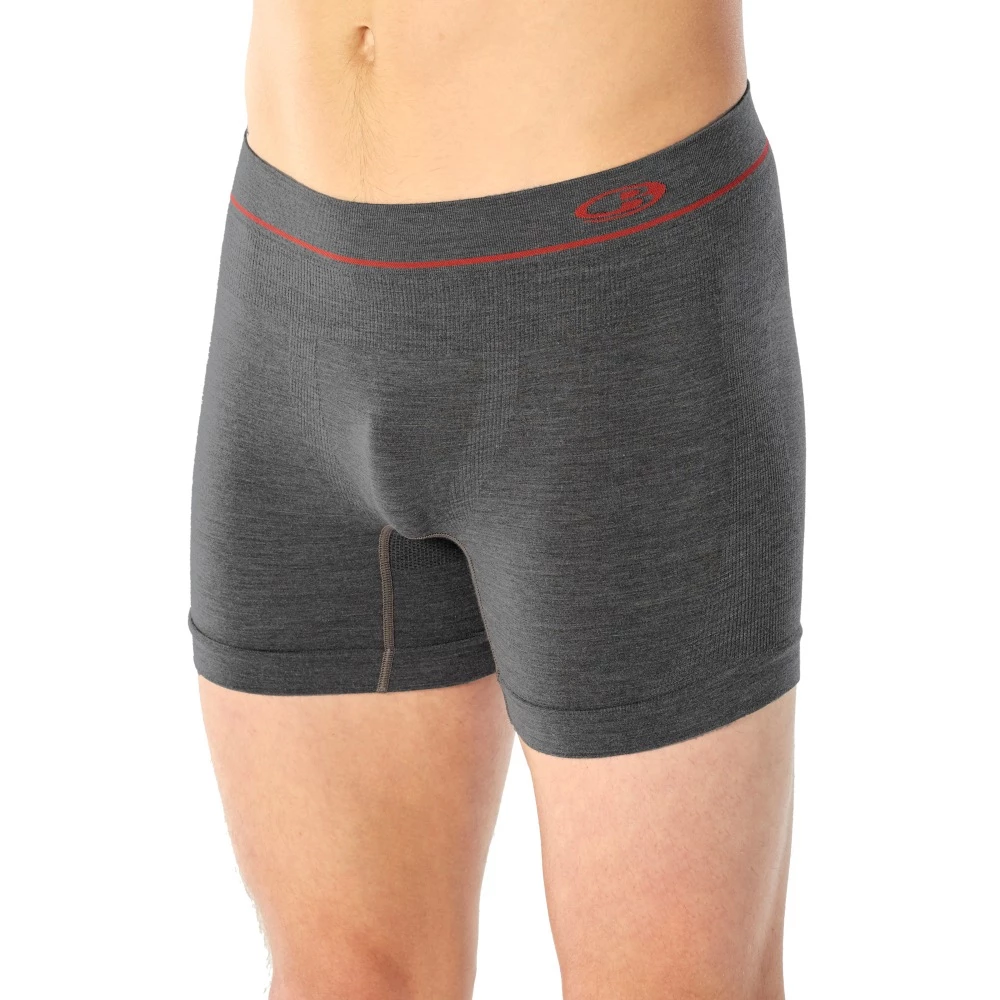 Icebreaker Merino Hybrid Anatomica Seamless Mens Boxers Dark Grey S 7 Icebreaker Merino Hybrid Anatomica Seamless Mens Boxers Dark Grey S - Image 5