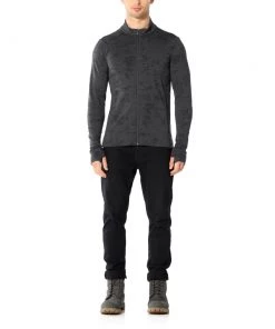 Icebreaker Merino Away II Mens Long Sleeve Thermal Shirt Grey L -Cheap Icebreaker Shop 104957003 4 2