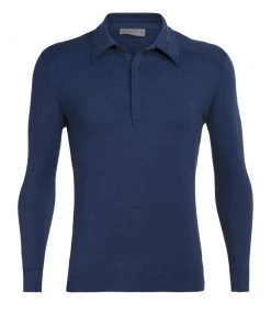 Icebreaker Merino Saige Mens Rugby Jersey Dark Blue XL -Cheap Icebreaker Shop 104959427 1