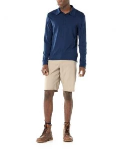 Icebreaker Merino Saige Mens Rugby Jersey Dark Blue XL -Cheap Icebreaker Shop 104959427 4