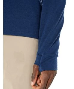 Icebreaker Merino Saige Mens Rugby Jersey Dark Blue 2XL -Cheap Icebreaker Shop 104959427 8 1