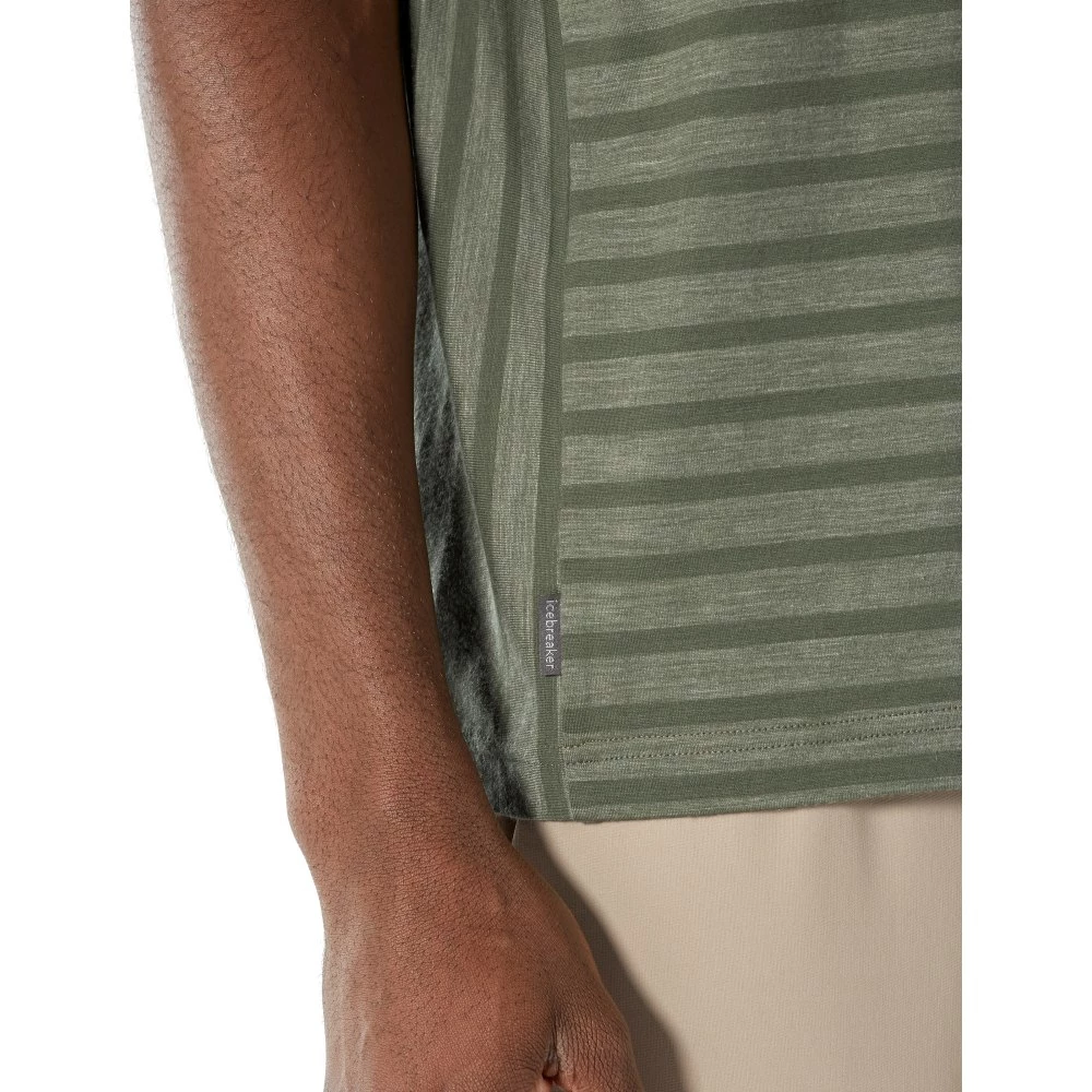 Icebreaker Merino Hybrid Elowen Mens T-Shirt Cypress XL 7 Icebreaker Merino Hybrid Elowen Mens T-Shirt Cypress XL - Image 5