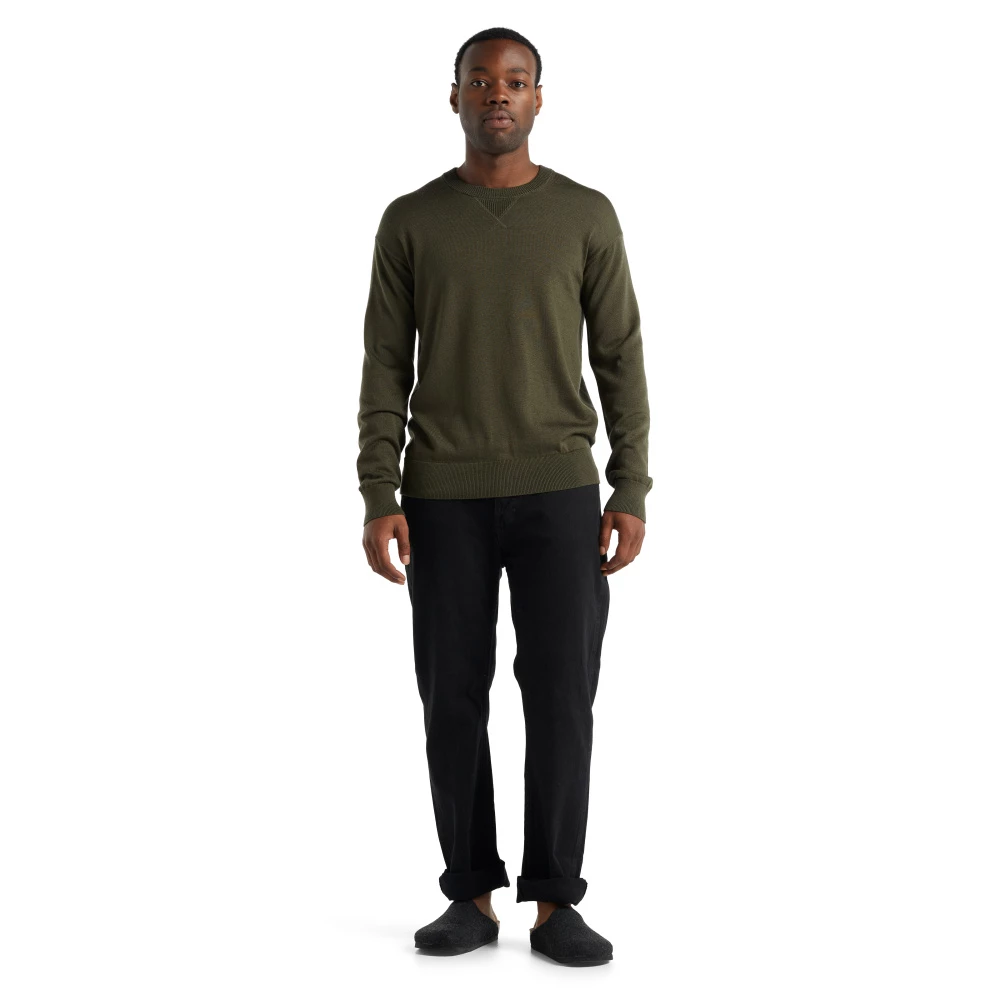 Icebreaker Merino Hybrid Nova Mens Jersey Loden 2XL 4 Icebreaker Merino Hybrid Nova Mens Jersey Loden 2XL - Image 2