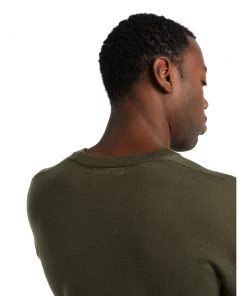 Icebreaker Merino Hybrid Nova Mens Jersey Loden L -Cheap Icebreaker Shop 104971069 5 1